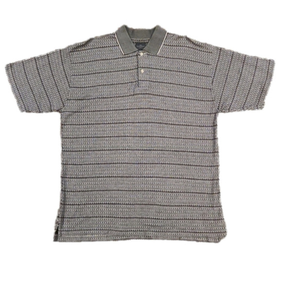 Dockers Other - Dockers Golf Black & White Design Polo Shirt
